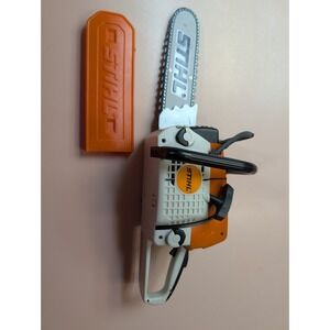 Childs STIHL Toy Chainsaw Battery Operated Rotating Chain & Sound Works Children